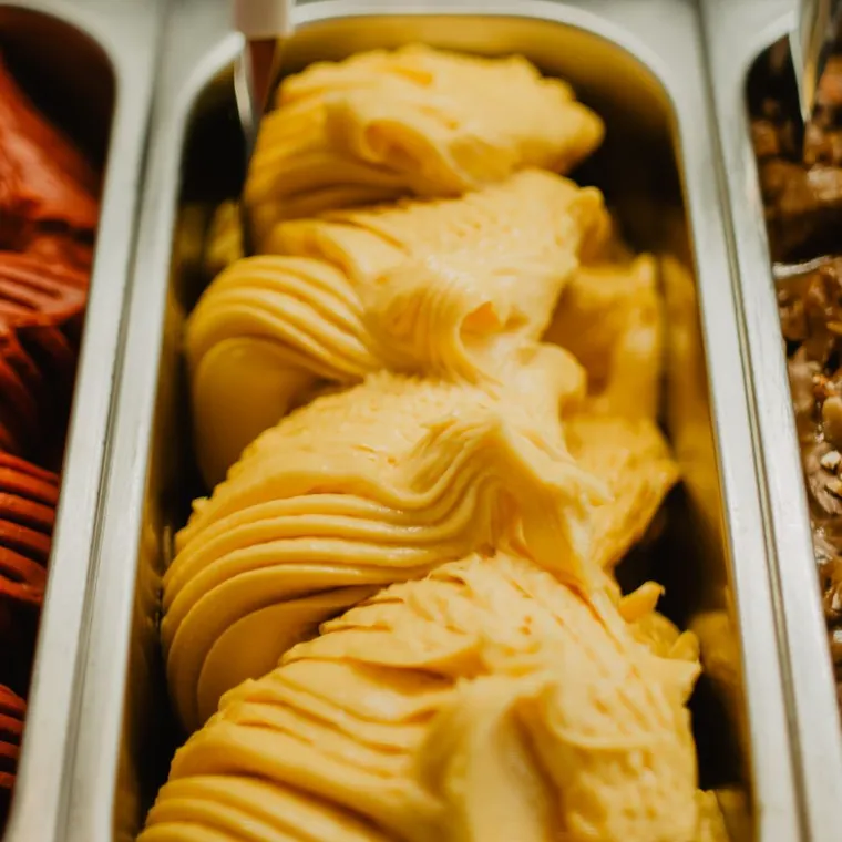Gelato gusto Mango da ViBe