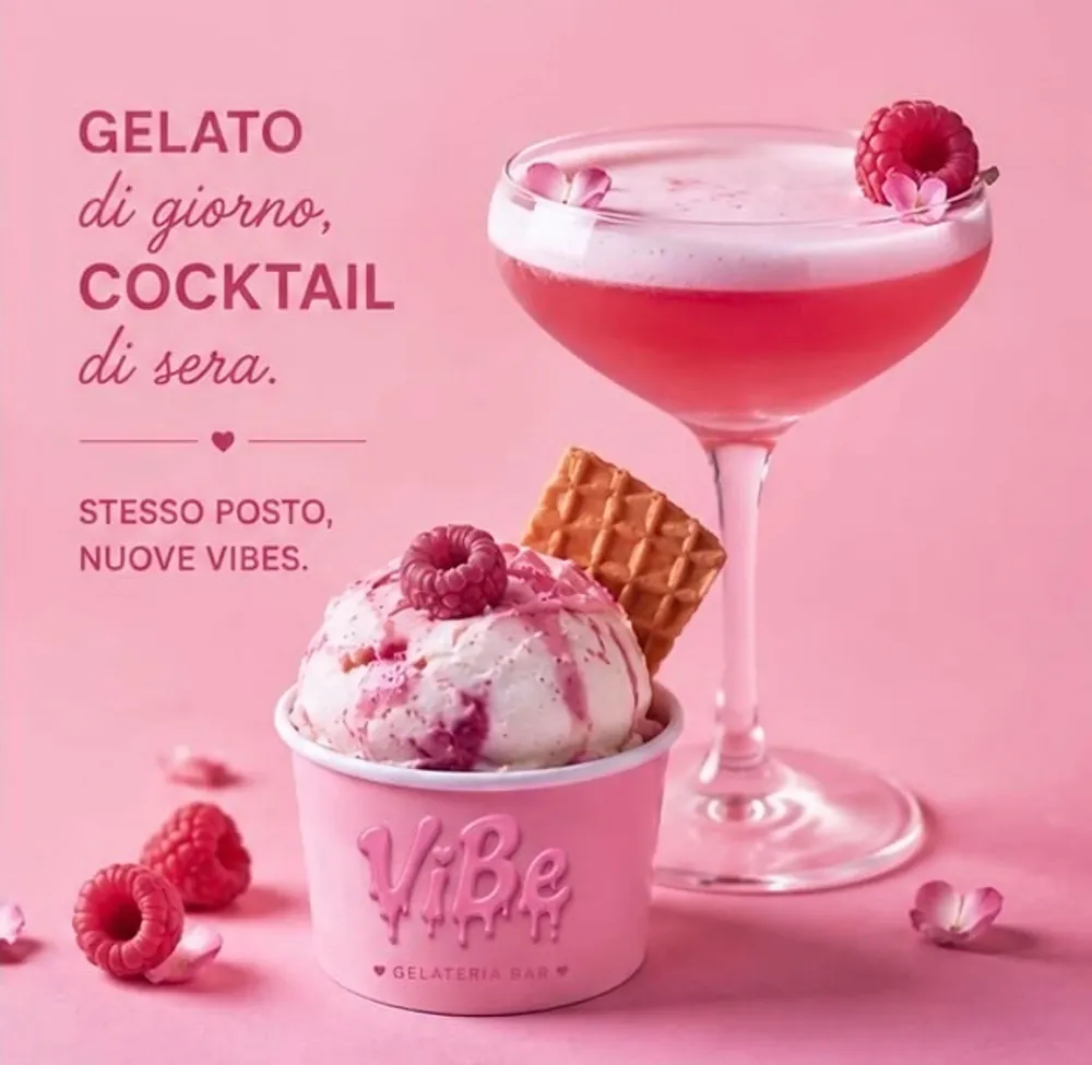 Gelato di giorno e cocktail di sera da ViBe